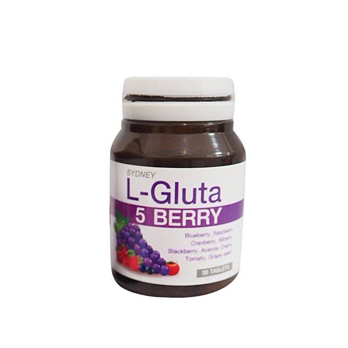 L-Gluta 5 Berry Fairness Capsule - 30 Tablets